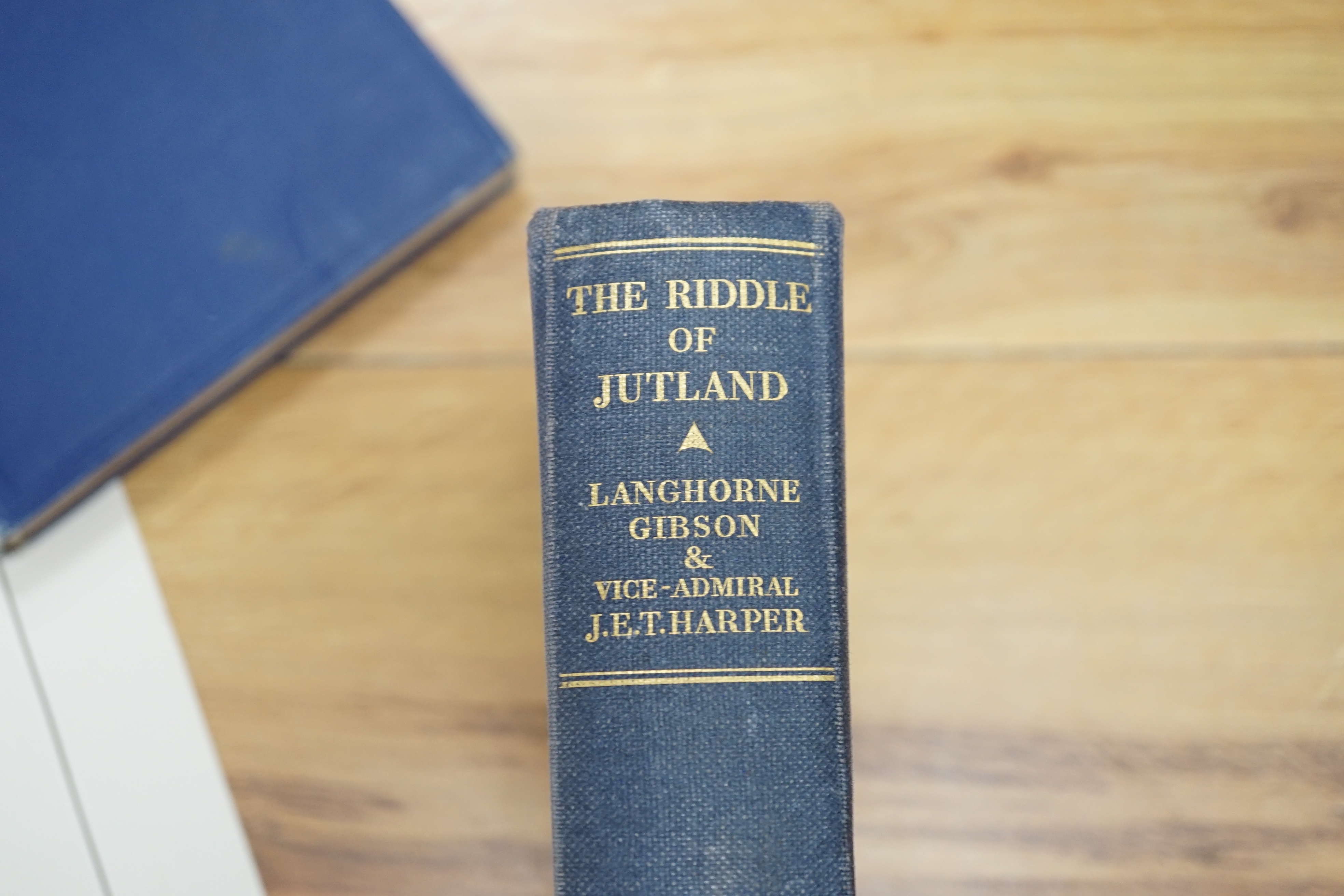 Narrative of the Battle of Jutland published by His Majesty's Stationery Office, 1924; 'The Riddle of Jutland, Langhorne Gibson and Vice Admiral J.E.T. Harper, 1934, together with 'Battle of Jutland Official Despatches a